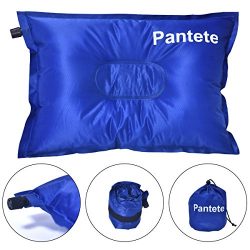 Pantete Blue Camping Pillow/Ultralight Inflatable Pillow Suitable for Outdoors, Backpacking, Hik ...