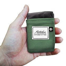 Matador Pocket Blanket 2.0 NEW VERSION, picnic, beach, hiking, camping. Water Resistant with Bui ...