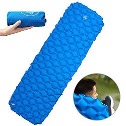 BFP OUTDOORS THE BEST FOR PEOPLE Ultralight Sleeping Pad, Compact Air Sleeping Mattress with Car ...