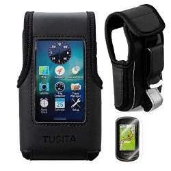 TUSITA Carrying Case With Belt Clip and Screen Protector for Garmin Oregon 600/600t/650/650t/700 ...