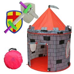 Kiddey Knight’s Castle Kids Play Tent -Indoor & Outdoor Children’s Playhouse  ...