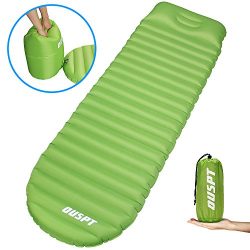 DOUSPT Sleeping Pad Superior Camping Mat – Portable Inflatable Lightweight Compact Waterpr ...