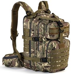 Gelindo Military Tactical Backpack, Hydration Backpack, Army Molle Bug-out Bag, Small Rucksack f ...