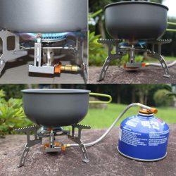 Alicenter(TM) Portable Split Type Gas Stove Picnic Furnace Outdoor Camping Cooking