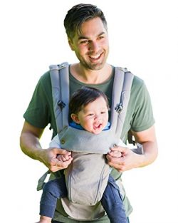 360 Ergonomic Baby Carrier – All Season Baby Sling – 6 Position, Easy Breastfeeding, ...