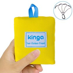 KINGA Limited Offer Camping Blanket Hiking Blanket Picnic Blanket Beach Blanket Sheet Pocket Fit ...