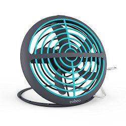 Eobeo Small USB Desk Fan Mini Personal Portable Cooling for Office House Dorm Outdoor Travel Cam ...