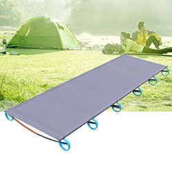 Camping Cots,Portable Outdoor Folding Bed by ONEGOL,Aluminium Alloy Military Folding Cot Withsta ...