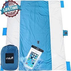 Chillax Outdoor Camping Blanket – Huge 9′ x 10′ for 7 Adults – Best Mat  ...