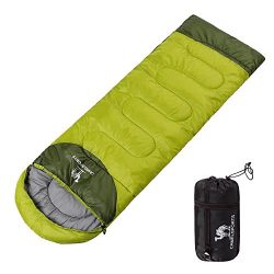 Camel Outdoor Camping Sleeping Bag Lightweight Portable Waterproof Perfect Traveling Hiking Acti ...