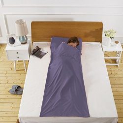 WELOVE Lightweight Warm Roomy Cotton Sleeping Bag Liner Sleep Sack Camping Travel Outdoor Picnic ...