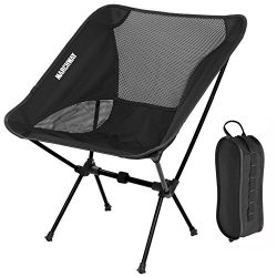 MARCHWAY Ultralight Folding Camping Chair, Portable Compact for Outdoor Camp, Travel, Beach, Pic ...