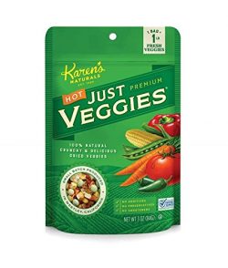 Karen’s Naturals Just Tomatoes, Hot Just Veggies 3-Ounce Pouch (Packaging May Vary)