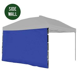 Punchau Canopy Side Wall – Blue Sidewall for 10×10 Feet Pop Up Canopy Tent