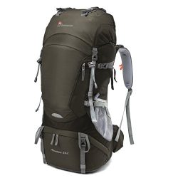 Mountaintop 50L/55L Hiking Backpack with Rain Cover