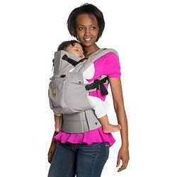 SIX-Position, 360° Ergonomic Baby & Child Carrier by LILLEbaby – The COMPLETE Original (Grey)