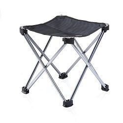 Portable Folding Tripod Camping Chair Stool For Traveling Camping Beach Outdoor Fishing Hunting  ...