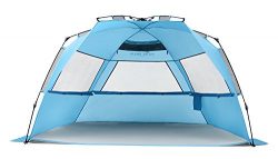 Pacific Breeze Easy Up Beach Tent Deluxe XL