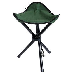 vanpower Tripod Stool, Portable Stool Foldable Three-legged Stool for Camping Fishing Hiking Out ...