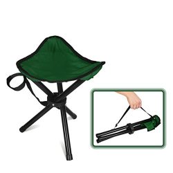 Forbidden Road Camping Stool Seat Tripod Stool Portable Folding Hiking Fishing Travel Backpackin ...