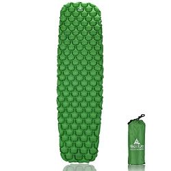 Hikenture Backpacking Sleeping Pad – Portable Outdoor Camping Air Mat for Hiking, Travel,C ...