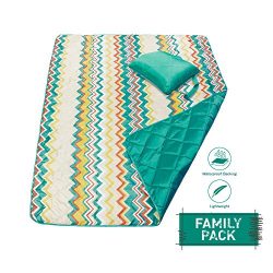 DOZZZ Foldable Compact Waterproof And Sand proof Picnic Blanket For Camping, Beach, Outdoor, Par ...