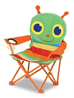 Melissa & Doug Sunny Patch Happy Giddy Outdoor Folding Lawn and Camping Chair