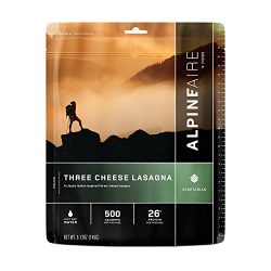 Alpine Aire Foods Three Cheese Lasagna (Serves 2)