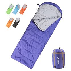 Emonia Camping Sleeping Bag,Waterproof Outdoor Hiking Backpacking Sleeping Bag Perfect for 20 De ...