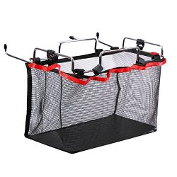 REDCAMP Stuff Storage Mesh Bag for Picnic/Outdoor/Camping/Kitchen Folding Table,Hanging Net