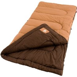 Coleman Dunnock Cold Weather Adult Sleeping Bag, Big and Tall