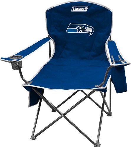 NFL Portable Folding Chair with Cooler and Carrying Case