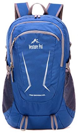 Venture Pal Large 45L Hiking Backpack – Packable Lightweight Travel Backpack Daypack for W ...