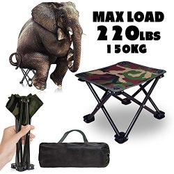 Camping Chair Mini Portable Folding Stool Folding Camping Stool Outdoor Folding Chair Slacker Ch ...