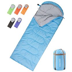 Emonia Camping Sleeping Bag,Waterproof Outdoor Hiking Backpacking Sleeping Bag Perfect for 20 De ...