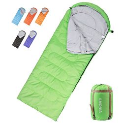 Emonia Camping Sleeping Bag,Waterproof Outdoor Hiking Backpacking Sleeping Bag Perfect for 20 De ...