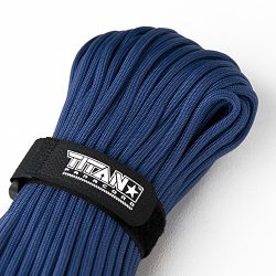 TITAN WarriorCord | ROYAL BLUE | 103 CONTINUOUS FEET | Exceeds Authentic MIL-C-5040, Type III 55 ...