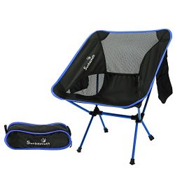 LetsFunny Folding Camping Chair Portable Lightweight Backpack Chairs Compact Heavy Duty with Car ...