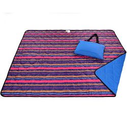 Roebury Picnic Blanket & Beach Blanket – Large Oversized Water-Resistant Sandproof Mat ...