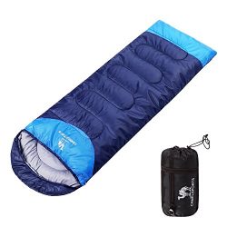 Camel Outdoor Camping Sleeping Bag Lightweight Portable Waterproof Perfect Traveling Hiking Acti ...