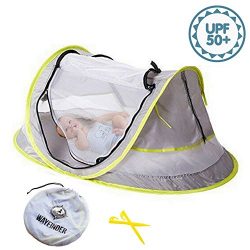 Wayfinder TravelTot, Baby Travel Tent Portable Baby Travel Bed Indoor & Outdoor Travel Crib  ...