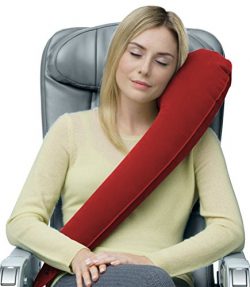 Travelrest FBA_TP111R Ultimate Travel Neck Pillow-Ergonomic, Patented and Adjustable for Airplan ...