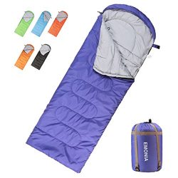 Emonia Camping Sleeping Bag,Three season.Waterproof Outdoor Hiking Backpacking Sleeping Bag Perf ...