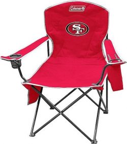 San Francisco 49ers XL Cooler Quad Chair – NFL Licensed