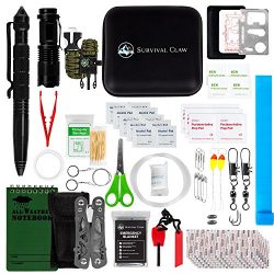 Survival Claw: Small Tactical Emergency Travel First Aid Kit and Earthquake Bug out Bag + Medica ...