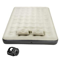 Mpow Air Mattress Camping, Inflatable Air Bed with Rechargeable Electric Pump, Blow up Bed Tent  ...