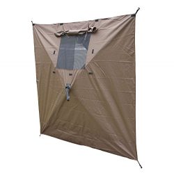 Clam 9898 Wind Panels with Windows, (3 Pack), Brown