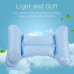 NULIPAM Lumbar Travel Pillow Inflatable Pregnant Women Ultralight Back Support Cushion Compressi ...