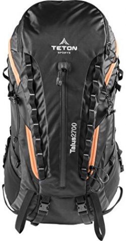 Teton Sports Talus 2700 Backpack; Lightweight Hiking Backpack for Camping, Hunting, Travel, and  ...