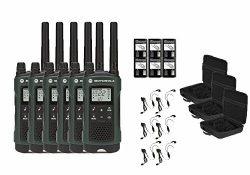 Motorola Talkabout T465 Two-Way Radios / Walkie Talkies – Weatherproof 22 Channels PTT IVO ...